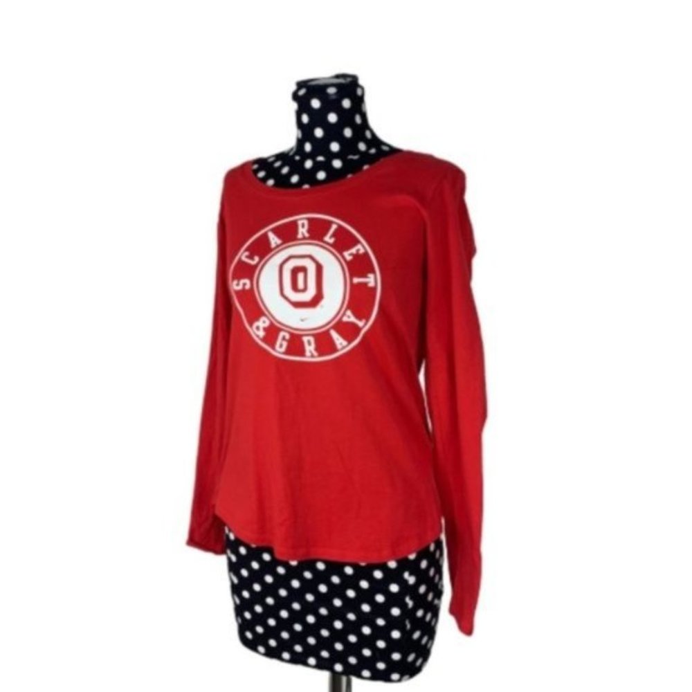 The Nike Tee The Ohio State Small Scarlet & Gray